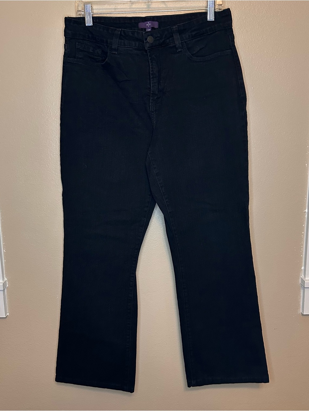 NYDJ Straight Leg Jeans in Black
